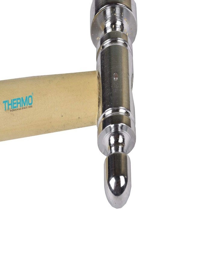Thermo Chasing Hammer for Flattening & Texturing Soft Metals - Perfect for Jewelry Making, Metal Crafts, Goldsmiths, and Hobbyists - Made in Bharat - Image 4